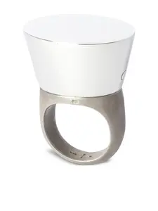 Серебряное кольцо Geo Parts of Four, серебряный