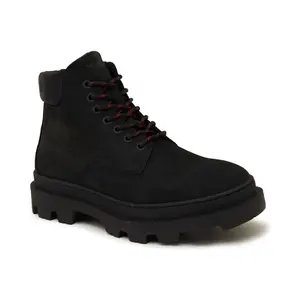 Туфли Graham с добавлением кожи Hugo, черный