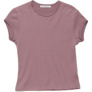 Футболка с коротким рукавом SS25 Unisex Plum Acne Studios, Plum