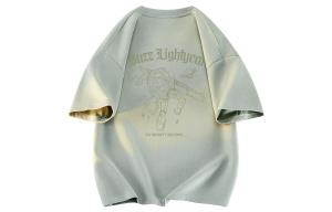 Футболки унисекс с круглым вырезом, узкий прямой крой Disney, светлый зеленый