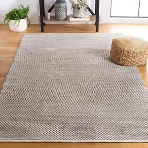 Ковер SAFAVIEH, 122 x 183 см, Rug Vermont Collection Grey VRM650F Contemporary Wool & Cotton Entryway Living Room Foyer Bedroom Accent