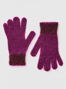 Benetton Перчатки фиолетового цвета