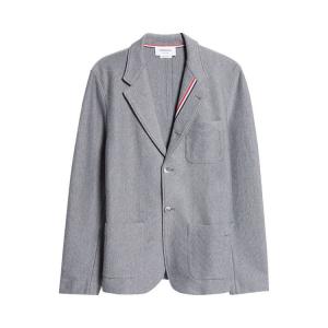 Куртка Thom Browne Double Breasted Sack Overcoat 'Grey'
