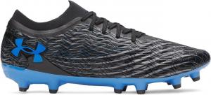 Футбольные бутсы Under Armour Unisex-Adult Magnetico Pro 5, Black/Titan Gray/Blue Atlantis