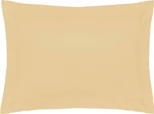 Наволочка Oxford, плотность 200 нитей, египетский хлопок BM118 (один размер) (Папирус) Belledorm