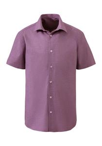 Рубашка на пуговицах классического кроя H.I.S, цвет Aubergine