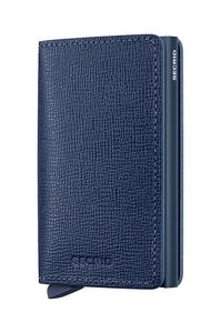 Кожаный кошелек Secrid, темно-синий