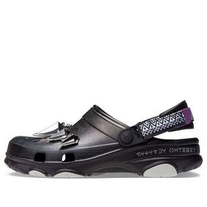 Сандалии all-terrain clog x marvel 'black panther' Crocs, мультиколор