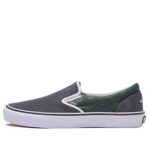 Кроссовки botanize x slip-on collection 'green' Vans, зеленый
