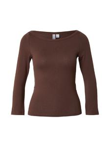 PIECES Лонгслив 'PCPHOEBE' в цвете Chocolate