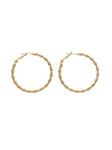 Faina Женские серьги-кольца из розового золота