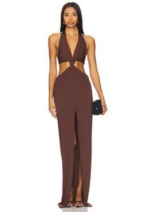 Платье доньяле Nbd, коричневый