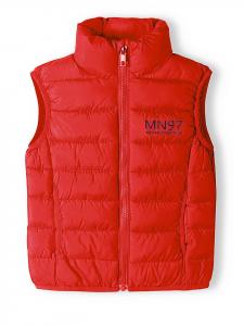 Minoti Стеганый жилет красного цвета