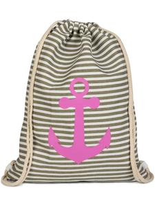 Спортивная сумка styleBREAKER, цвет oliv/weiß/pink