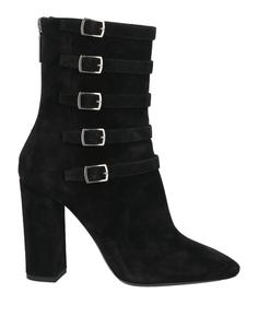 Ботильоны Saint Laurent, черный