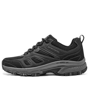 Кроссовки hillcrest 'black charcoal' Skechers, черный