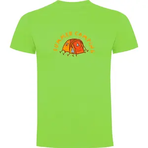 Футболка с коротким рукавом Kruskis Summer Camping, зеленый