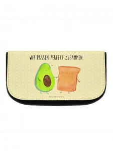 Косметичка Mr. & Mrs. Panda, желтый пастельный