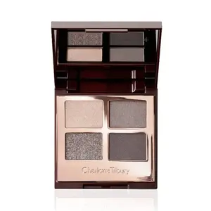 Charlotte Tilbury CT Luxurious Colors 4 цвета теней для век тон кожи розовый подтон красный коричневый розовый слоновая кость белый теплый коричневый 5,2 г/6 г