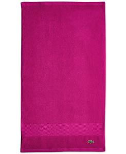 Антимикробное полотенце для рук Heritage из хлопка Supima, 40 см x 76 см Lacoste Home, Magenta, Hand Towels
