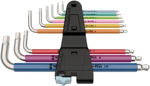 Набор метрических шестигранных ключей Wera 3950/9 Hex-Plus L-Key