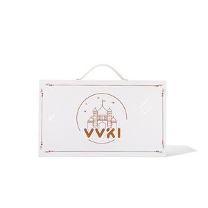 VVKI Красные женские туфли на платформе с массивным каблуком 5 см, украшенные золотистыми веточками и нефритовыми листьями, в коробке, цвет Red Gold Branch Jade Leaf 5CM Box