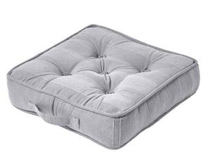 Подушка на сиденье Homescapes Stuhlkissen Rajput, 40x8x40 см, светло-серый