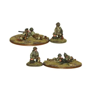 Армия США .30 Кал. Команда ММГ стреляет, Bolt Action - US Army - MG Teams (28mm)