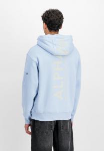 Худи Alpha Industries Hoodie, Artic Blue/Blue
