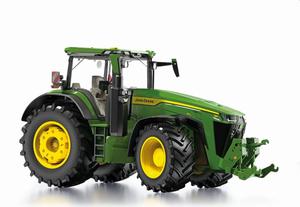 Металлическая коллекционная модель трактора John Deere 8R 410 Wiking 1:32