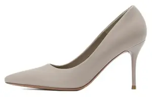 Туфли женские на высоком каблуке серый Aokang