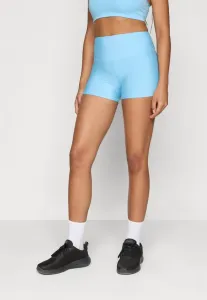 Укороченные шорты с высокой талией для бега. Casall, Blue Lagoon