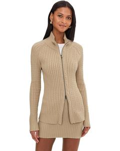 Женский свитерный сет Free People Eliza Mini Skirt, Smooth Stone