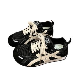 GULIA Женские повседневные кроссовки с низким верхом устойчивые к истиранию ретро серые, цвет Retro Gray