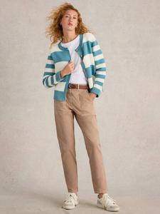 Брюки-чиносы twister из органического хлопка rich chino White Stuff, цвет Light Natural