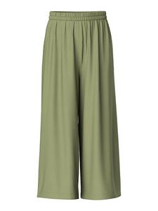 Тканевые брюки Pieces, зеленый