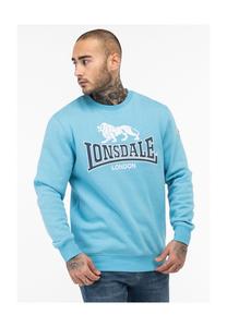 Мужская толстовка с круглым вырезом стандартного кроя LAWINS LONSDALE, цвет Blue/white/navy