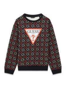 Свитшот regular fit L6RQ02 KA6R4 Guess, серый
