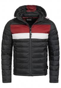 Межсезонная куртка INDICODE JEANS Hampshire, черный