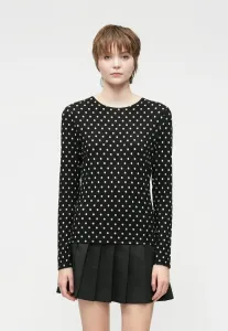 Топ с длинными рукавами jdybowie life o neck Jdy, Black