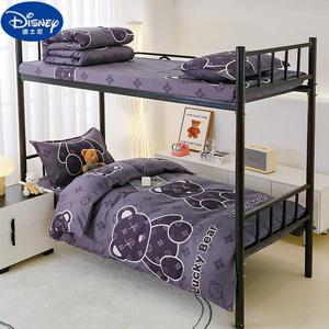 Disney Комплект постельного белья, 4 предмета, с наперником, Lucky Bear, серый