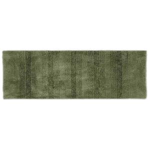Коврик Garland Enclave Ultra Soft в полоску, 22x60, дорожка Garland Rug, цвет Deep Fern