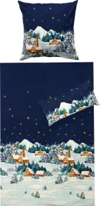 Постельное белье , синее, 1x 135x200 см + 1x 40x80 см Erwin Müller