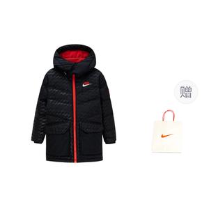 Nike Пуховая куртка черного цвета для подростков