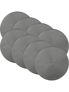 Erwin Müller Набор салфеток Amadora, 8 штук, серый цвет