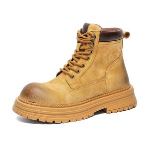 Ботинки Martin Boot Unisex WEISHIBANGWEI, Yellow