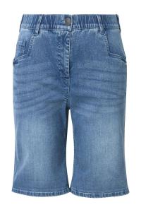 Ulla Popken Джинсовые шорты Regular в синем дениме