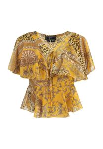 Блузка с коротким рукавом faina Blouse, цвет mustard/honey