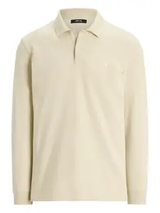 Рубашка поло с длинными рукавами RLX Ralph Lauren, нейтральный