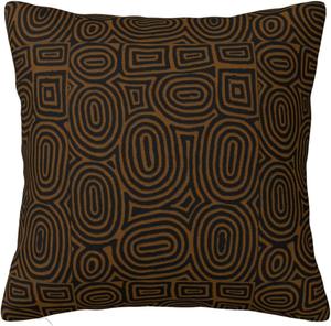 Paruiny Декоративная наволочка с принтом африканской грязевой ткани, двусторонняя пушистая, с молнией White
